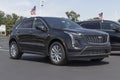 Cadillac XT4 display. Cadillac offers the XT4 in Luxury, Premium Luxury and Sport models Royalty Free Stock Photo