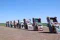 the Cadillacs of Cadillac Ranch