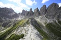 Cadini di misurina famous spot view, Dolomite Alps, Italy