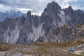 Cadini di Misurina range in Dolomites, Italy Royalty Free Stock Photo