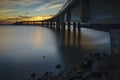 Cadiz Bridge Leon de Carranza Spain Royalty Free Stock Photo