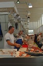 Fishmongers at Cadiz fish Market