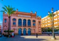 CADIZ, SPAIN, JANUARY 6, 2016: Gran teatro falla in spanish city cadiz...IMAGE Royalty Free Stock Photo