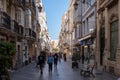 Beautiful streets of Old Town Cadiz