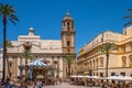 Beautiful streets of Old Town Cadiz