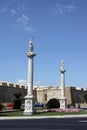 The Constitution Square is one of the main squares of Cadiz. On this square are the famous Earthen Gate and Earth Tower.