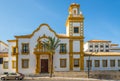 View at the building school Campo del Sur in Cadiz - Spain