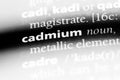 cadmium Royalty Free Stock Photo