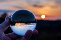 Cadnams pool sunset crystal ball