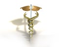 Caduceus Royalty Free Stock Photo