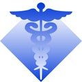 Caduceus/eps Royalty Free Stock Photo