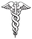 Caduceus, Greek sign or symbol