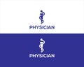 Caduceus logo icon for Medical