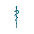 Caduceus - medicine symbol.