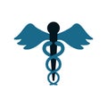 caduceus medicine symbol icon