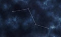 Caelum Star Constellation, Night Sky Chisel