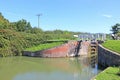 Caen Hill canal locks, Devizes, England Royalty Free Stock Photo