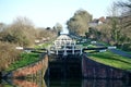 Caen Hill Locks Devizes Wiltshire England