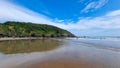 Caerhays Beach, St Austell on the South Coast of Cornwall Uk