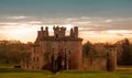 Caerlaverock castle Scotland Royalty Free Stock Photo