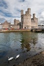 Caernarfon castle Royalty Free Stock Photo
