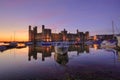 Caernarfon castle Royalty Free Stock Photo