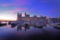 Caernarfon castle Royalty Free Stock Photo