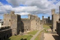 Caernarfon castle Royalty Free Stock Photo