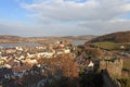 Caernarfon castle Royalty Free Stock Photo