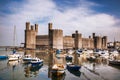 Caernarfon Castle in Wales, United Kingdom