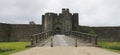 Caerphilly Castle Royalty Free Stock Photo