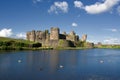 Caerphilly Castle Royalty Free Stock Photo