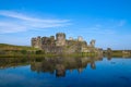 Caerphilly Castle, South Wales, UK Royalty Free Stock Photo