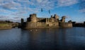 Caerphilly Castle Royalty Free Stock Photo