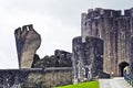 Caerphilly Castle Wales