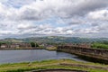 Caerphilly Town and the Rhymney Valley - South Wales, United Kingdom Royalty Free Stock Photo