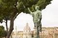 Caesar Augustus, Forum in Rome Royalty Free Stock Photo