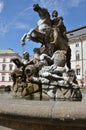 Caesar Fountain in Olomouc