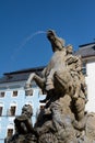 Caesar`s fountain Caeasarova fontana , Upper Square Horni namesti , Olomouc, Czech Republic / Czechia