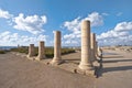 Caesarea Archeological Park Royalty Free Stock Photo