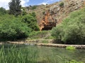 Caesarea Philippi in Golan Heights, Israel.