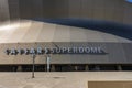The Caesars Superdome in New Orleans Louisiana Royalty Free Stock Photo