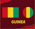 Can Cameroon 2021 Guinea Flags Group B African Cup Football