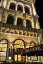 The Facade of the CafÃ© Central at Night - Vienna, Austria