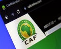 Caf Confederation of African Football Royalty Free Stock Photo