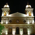 Cafayate Cathedral by night