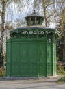 `Cafe Achteck` - cafe octagon is a berlin nickname for a typical public toilet from the end of the 19th century in Berlin