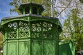 `Cafe Achteck` - cafe octagon is a Berlin nickname for a typical public toilet from the end of the 19th century in Berlin