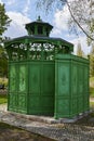 `Cafe Achteck` - cafe octagon is a Berlin nickname for a typical public toilet from the end of the 19th century