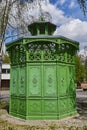 `Cafe Achteck` - cafe octagon is a Berlin nickname for a typical public toilet from the end of the 19th century